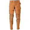 Image de Mascot, Pantalon de travail, Pantalon avec genoux. STRETCH Marron noisette, taille 82C47 (M)