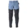 Image de Pantalon de travail avec poches genouillères MASCOT Customized - 22379-311/2-Bleu gris/marine-48-90