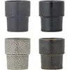 Image de Bloomingville - Ewan Cup - Brown - Stoneware, Tasse, Noir, Gris, Marron, Bleu