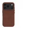 Image de dbramante1928 Roskilde - Coque de protection pour téléphone portable - compatibilité avec MagSafe - cuir pleine fleur - brun foncé - pour Apple iPhone 17 Pro