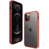 Image de PanzerGlass 0281 Housse de protection pour téléphone portable Cover Transparent (Apple iPhone 12 Pro Max), Coque pour téléphone portable, Rouge, Transparent