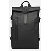Image de Rolltop Rucksack Large par Rains Noir T.U Sacs