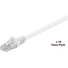 Image de MicroConnect V-UTP505WVP 5m Cat5e U/UTP (UTP) Blanc Câble réseau (U/UTP, CAT5e, 5 m), Câble réseau
