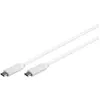 Image de MicroConnect Câble USB-C 3.2 Gen2, 0,5m (0.50 m, USB 3.2 Gen 2, 100 W), Câble USB