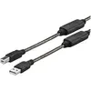 Image de Vivolink Câble USB A - Micro-B 5 m noir (PROUSBAB5) (5 m, USB 2.0), Câble USB