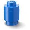Image de LEGO pierre de stockage ronde 1 nop 12,3 x 18 cm polypropylène bleu