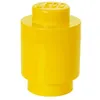 Image de LEGO pierre de stockage ronde 1 nop 12,3 x 18 cm polypropylène jaune