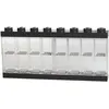 Image de LEGO vitrine 16 mini figurines 38 x 18 cm en polypropylène noir