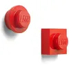 Image de LEGO aimants 4,7 cm ABS/métal rouge 2 pièces