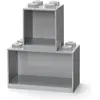 Image de Room Copenhagen, Boîte à jouets, R.C. LEGO Brick Shelf 4+8 Set grey 41171740