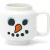 Image de Default LEGO Iconic Mug Large Snowman, Tasse, Blanc