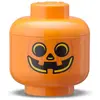 Image de LEGO, Boîte à jouets, Storage HEAD "citrouille" mini (orange/noir)