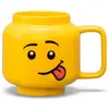 Image de Room Copenhagen LEGO Mug en céramique petit Silly, Tasse, Jaune, Multicolore, Noir