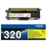 Image de Brother TN320Y - Jaune - original - cartouche de toner - pour Brother DCP-9055CDN, DCP-9270CDN, HL-4140CN, MFC-9465CDN