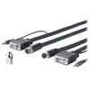Image de VivoLink Pro Cross Wall - câble VGA / audio - 10 m