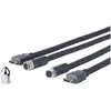 Image de Vivolink Pro Cross Wall (7.50 m), Câble vidéo, Noir