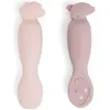 Image de Done by Deer, Vaisselle + couverts pour enfants, Esslernlöffel TinyFarm rose 2PA