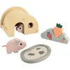 Image de Done by Deer Tiny Farm Holzspielset Pigee