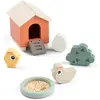 Image de Done by Deer Tiny Farm Holzspielset Clucky