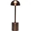 Image de Hübsch, Lampe de table, Taten Tragbare Lampe Brüniertes messing