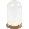 Image de Creotime jarre à cloche sur socle en bois 18cm