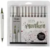 Image de Creativ Company, Marqueur, Marqueur de sketch (12x)