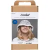 Image de Creativ Company Craft Kit - Crochet - Chunky Bucket Hat (977646), Kit de travail manuel, Multicolore, Jaune, Bleu