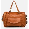 Image de PCFATIMA LEATHER BAG par Pieces Marron T.U Sacs