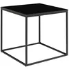 Image de Table d'appoint carrée 45x45 cm noire - IMALA