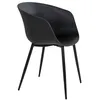 Image de 2 fauteuils de jardin noir RODA