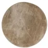 Image de Tapis rond 150 cm en polyester beige - KONRAD