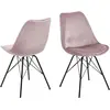 Image de 2x AC Design, Chaises, Eris Velvet