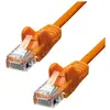 Image de ProXtend U/UTP CAT5e PVC AWG 26 CCA Orange 5M (U/UTP, CAT5e, 5 m), Câble réseau