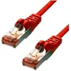 Image de ProXtend F/UTP CAT6 PVC AWG 26 CCA Rouge 3M (F/UTP, CAT6, 3 m), Câble réseau