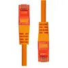 Image de ProXtend U/UTP CAT6 PVC AWG 26 CCA Orange 7M (U/UTP, CAT6, 7 m), Câble réseau