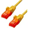 Image de ProXtend U/UTP CAT6 PVC AWG 26 CCA Jaune 15M (U/UTP, CAT6, 15 m), Câble réseau