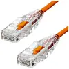 Image de ProXtend Slim U/UTP CAT6 LSZH AWG 28 Orange 4M (U/UTP, CAT6, 4 m), Câble réseau