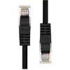 Image de ProXtend U/UTP CAT5e PVC AWG 24 CU Noir 30CM (U/UTP, CAT5e, 0.30 m), Câble réseau