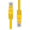 Image de ProXtend U/UTP CAT5e PVC AWG 24 CU Jaune 30CM (U/UTP, CAT5e, 0.30 m), Câble réseau