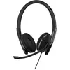 Image de EPOS Casque ADAPT 160T Duo USB-C (Filaire, USB-C, Les équipes Microsoft), Casque micro de bureau, Noir