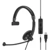 Image de EPOS Impact SC 60 ML (Filaire, USB-A, Les équipes Microsoft), Casque micro de bureau, Noir