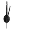 Image de EPOS ADAPT 135 USB-C II - ADAPT 100 Series - micro-casque - sur-oreille - filaire - jack 3,5mm, USB-C - noir - Optimisé pour la CU