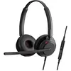 Image de EPOS IMPACT 760T (Filaire, USB-C, Les équipes Microsoft), Casque micro de bureau, Noir