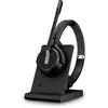 Image de EPOS IMPACT 5000 GO MS STEREO USB-A (Sans fil, USB-A, Les équipes Microsoft), Casque micro de bureau, Noir