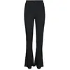 Image de Nmpasa Hw Flared Pants Noos Black par Noisy May Noir S Accessoires