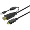 Image de Vivolink Câble pour écran tactile 10m noir (10 m, USB 3.2 Gen 1), Câble USB