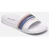 Image de JFWLEWIS STRIPE SLIDER par Jack & Jones Blanc 42 Homme
