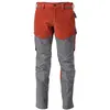Image de Mascot, Pantalon de travail, Pantalon avec genoux. STRETCH rouge automne/anthracite, taille 90C47 (L)
