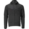 Image de Mascot, Veste de travail, Sweat à capuche en polaire avec fermeture éclair noir, taille M (M)