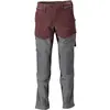 Image de Mascot, Pantalon de travail, Pantalon stretch léger avec genoux bordeaux/anthracite, taille 76C51 (58)